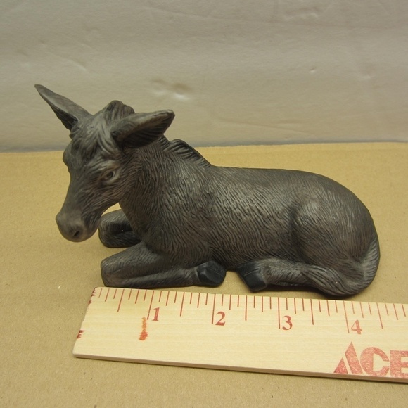 Kirkland Nativity Donkey 3x5”Porcelain Replacement Piece‎ ONLY Christmas,Holiday - Picture 6 of 8